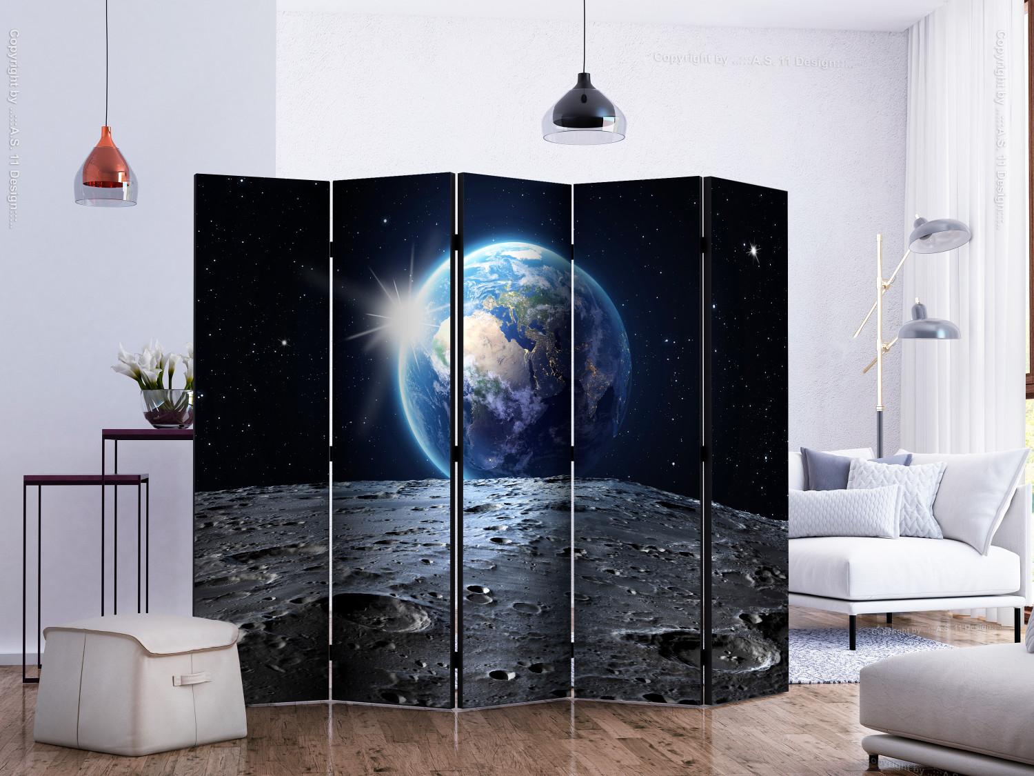 Biombo View of the Blue Planet II [Room Dividers]