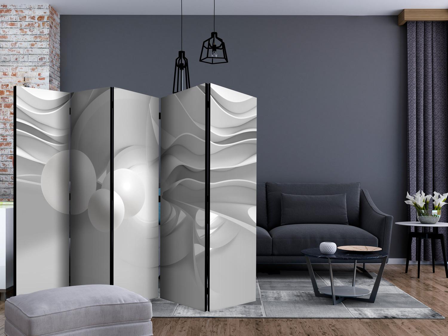 Biombo decorativo White Corridors II [Room Dividers]