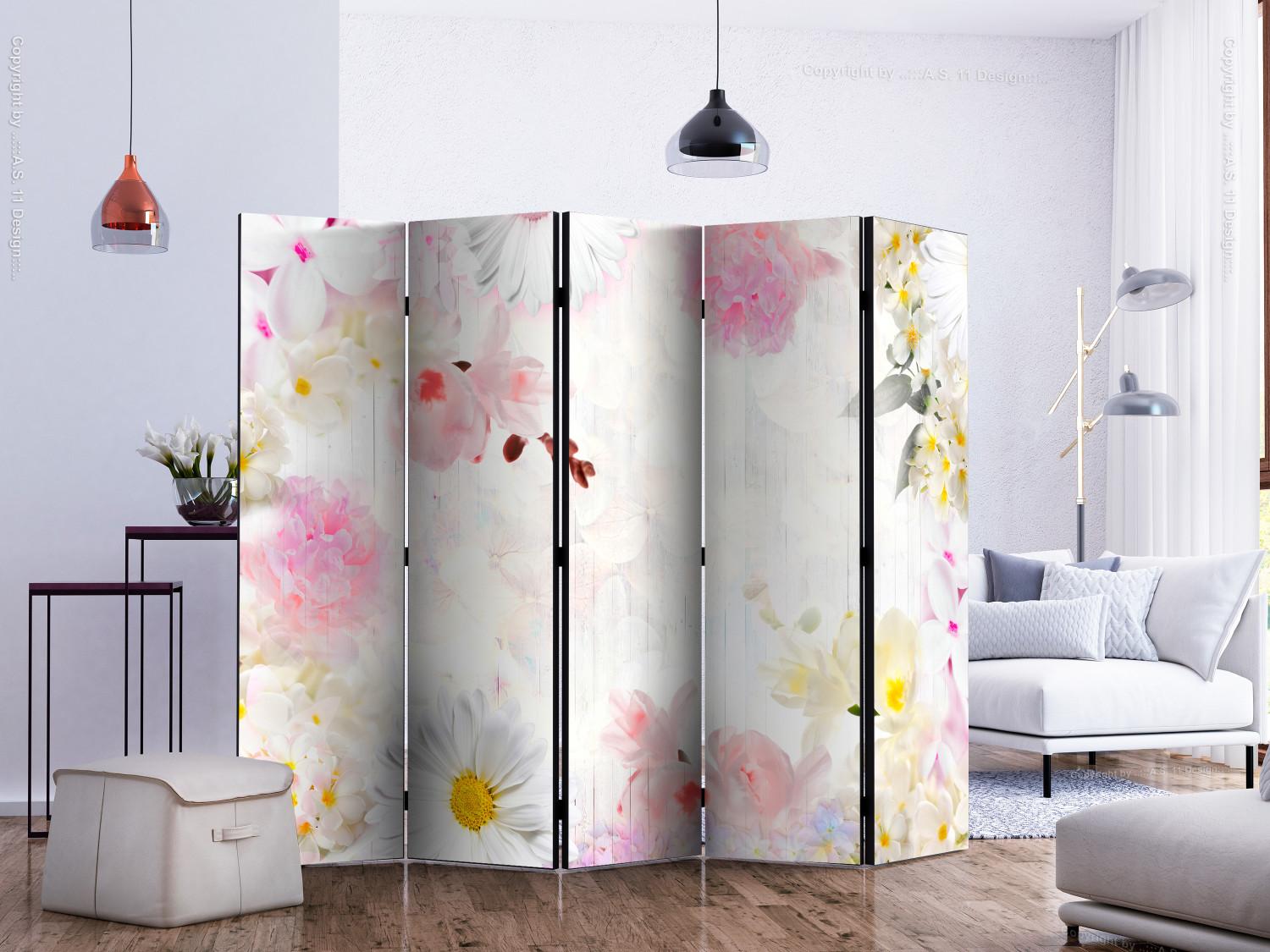 Biombo original The smell of spring flowers II [Room Dividers]