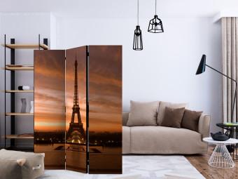 Biombo Eiffel tower at dawn [Room Dividers]