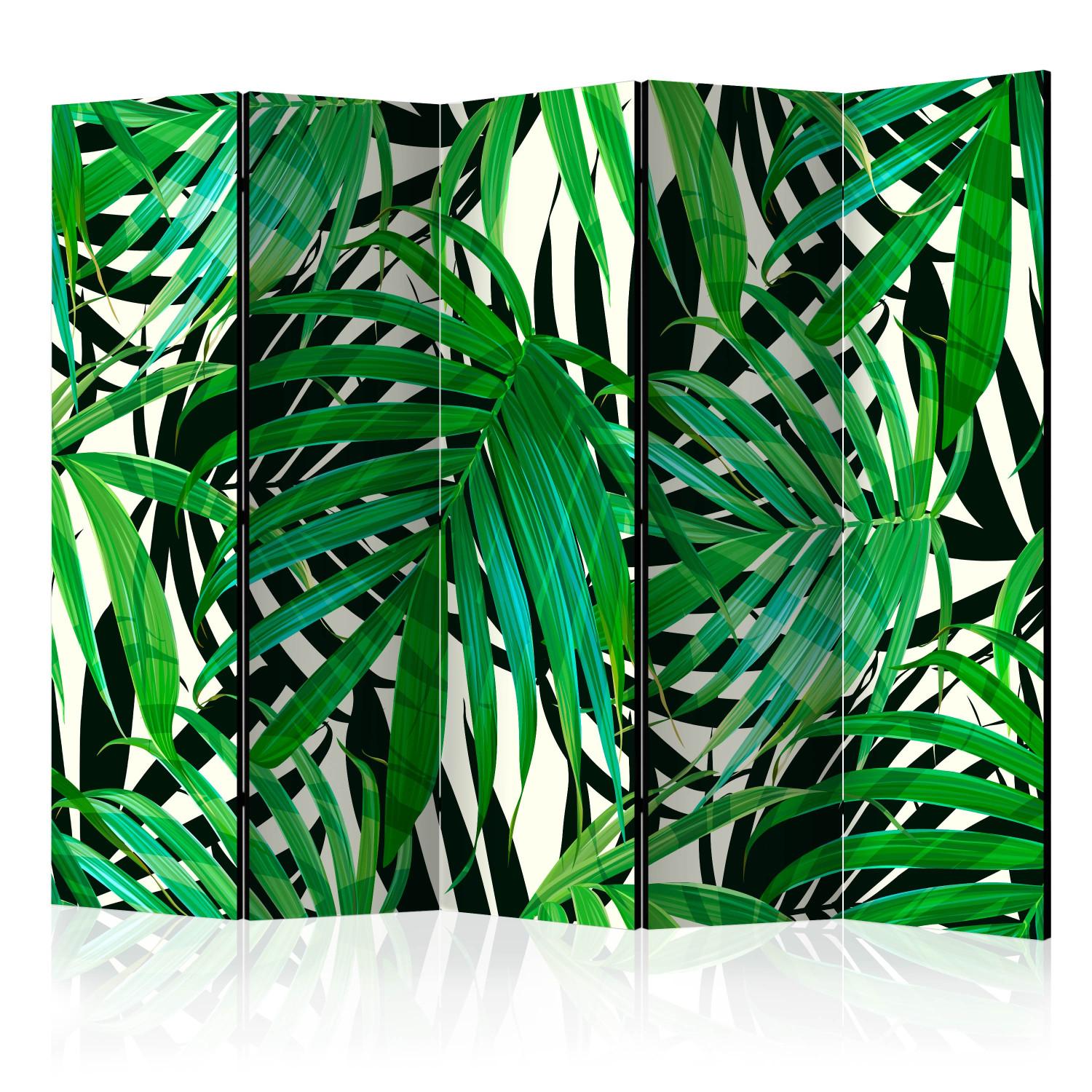 Biombo decorativo Tropical Leaves II [Room Dividers]