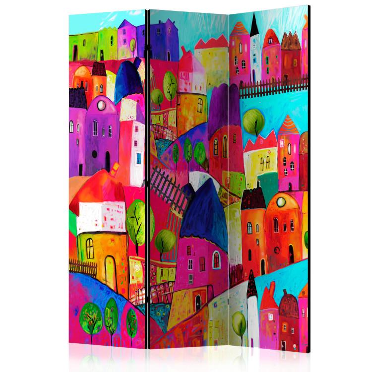 Ciudad Arcoíris: arquitectura abstracta y colorida de la ciudad