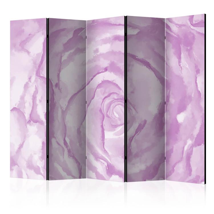 Rosa (rosa) II - composición acuarela de rosa violeta