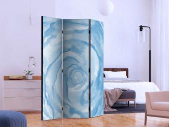 Biombo decorativo Rose (blue) [Room Dividers]