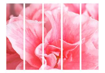 Biombo decorativo Pink azalea flowers II [Room Dividers]