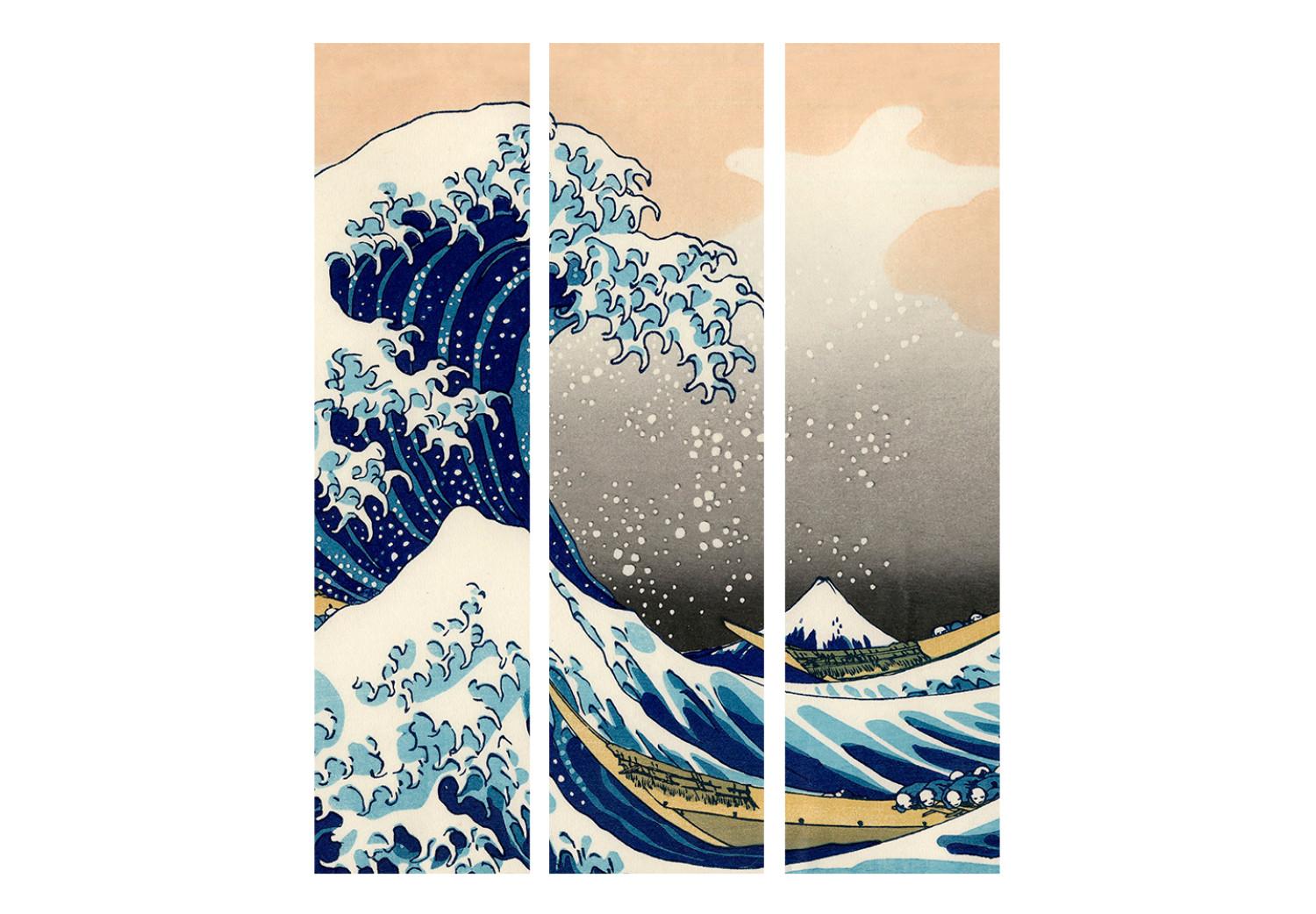 Biombo decorativo The Great Wave off Kanagawa [Room Dividers]