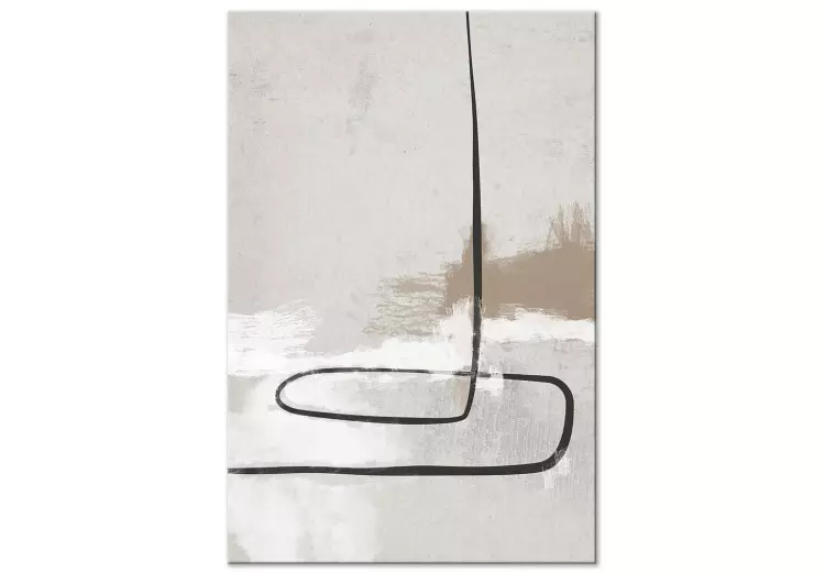 Historia simple (1 pieza) vertical - líneas y manchas abstractas