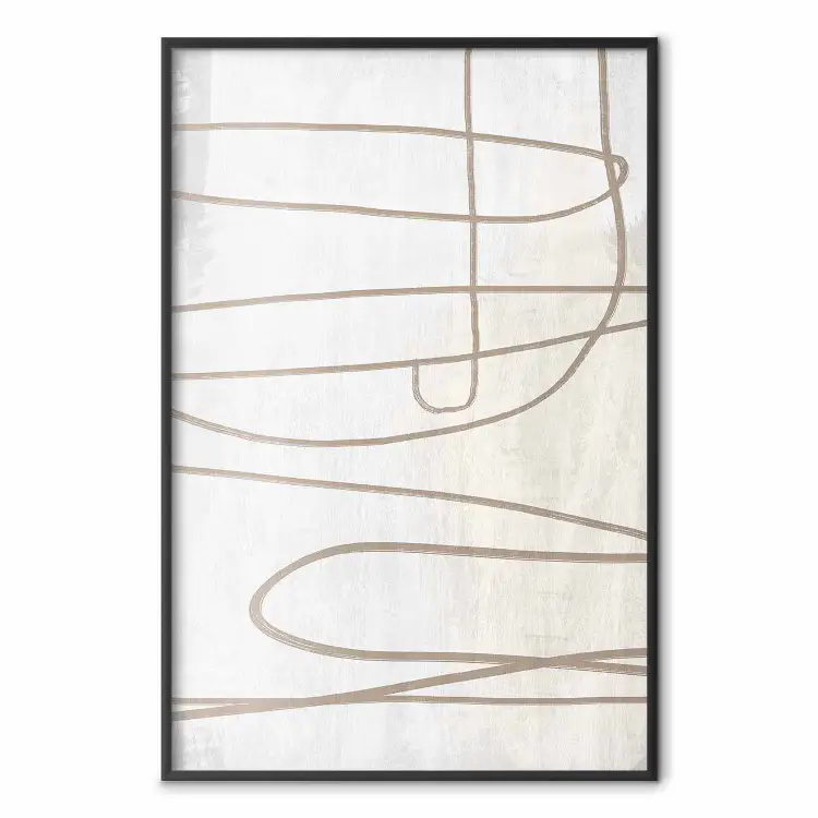 Trazo pincel - patrón líneas curvas abstracto