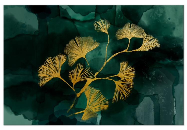 Ginko dorado (1 pieza) ancho - paisaje vegetal en estilo glamuroso
