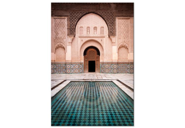 Azul refrescante (1 pieza) vertical - arquitectura árabe