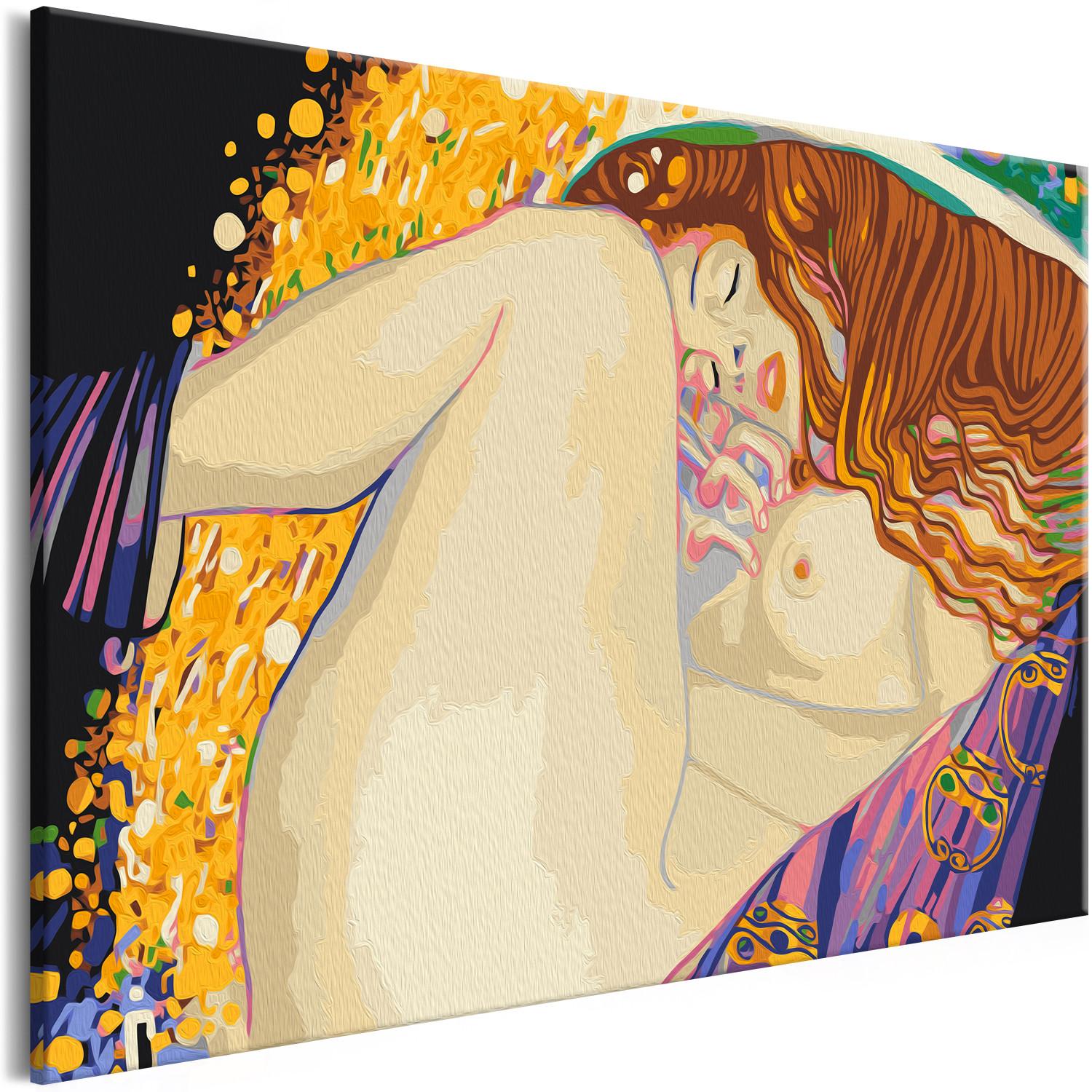 Cuadro para pintar por números Gustav Klimt: Danae