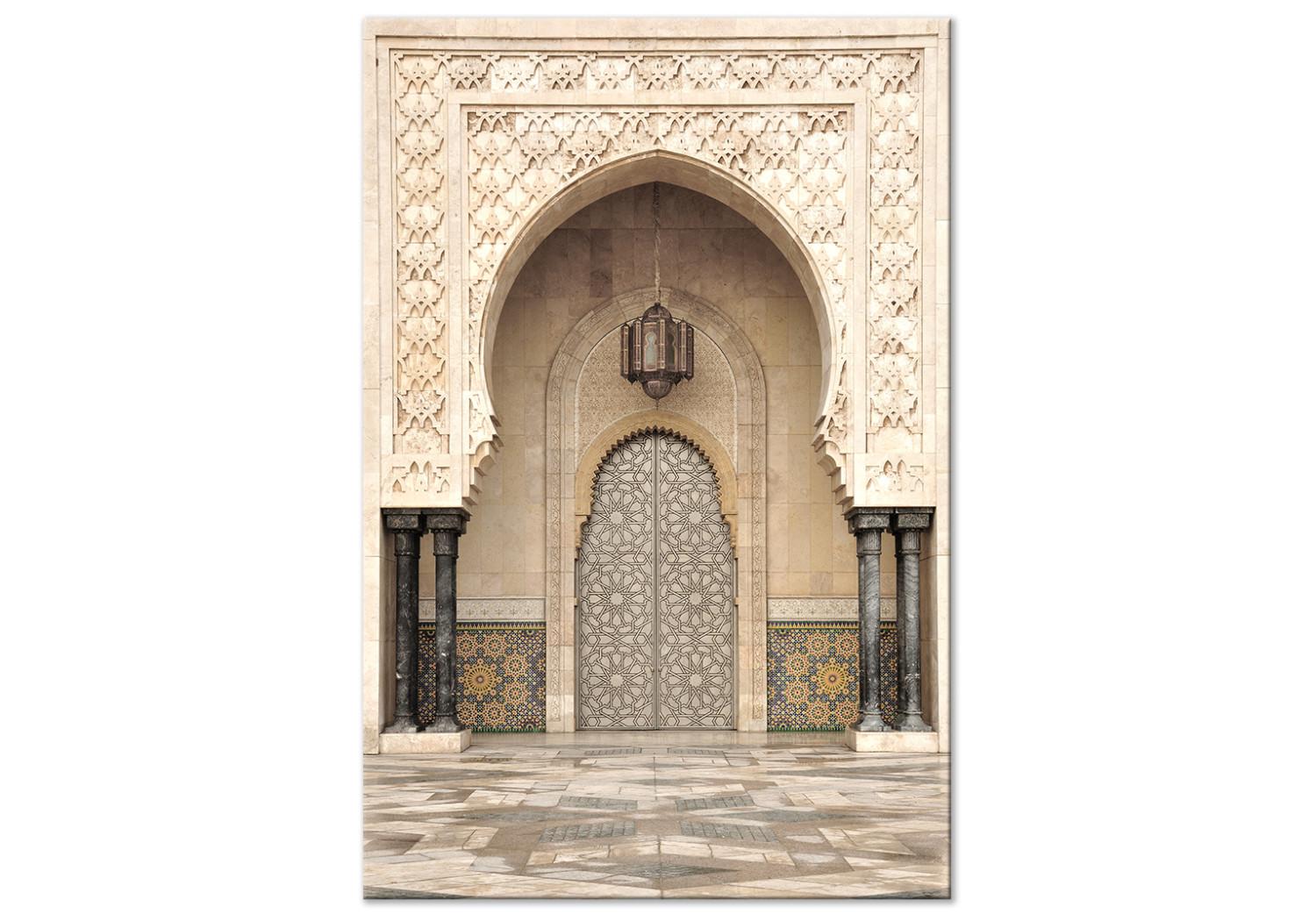 Cuadro Puertas palacio (1 pieza) vertical - en Marruecos