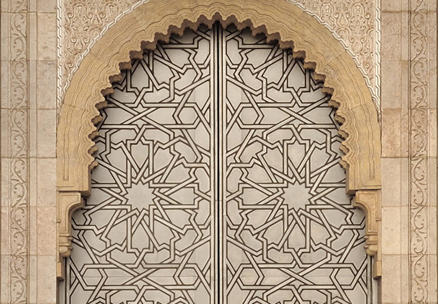 Cuadro Puertas palacio (1 pieza) vertical - en Marruecos