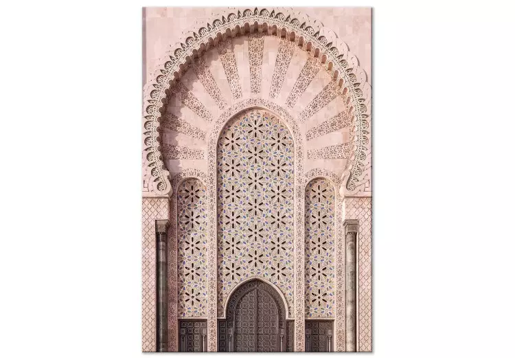 Puerta decorada (1 pieza) vertical - arquitectura de estilo árabe