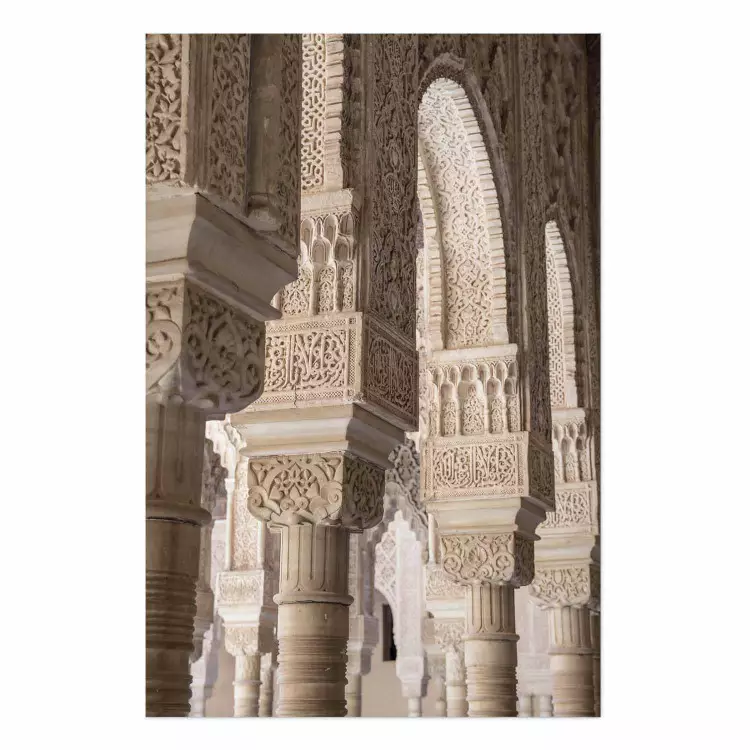 Poster Columnas encaje - columnas ornamentos decorativos
