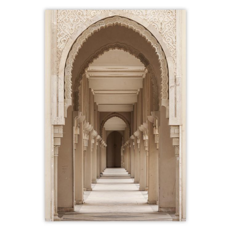Arcos orientales - pasillo columnas Marruecos