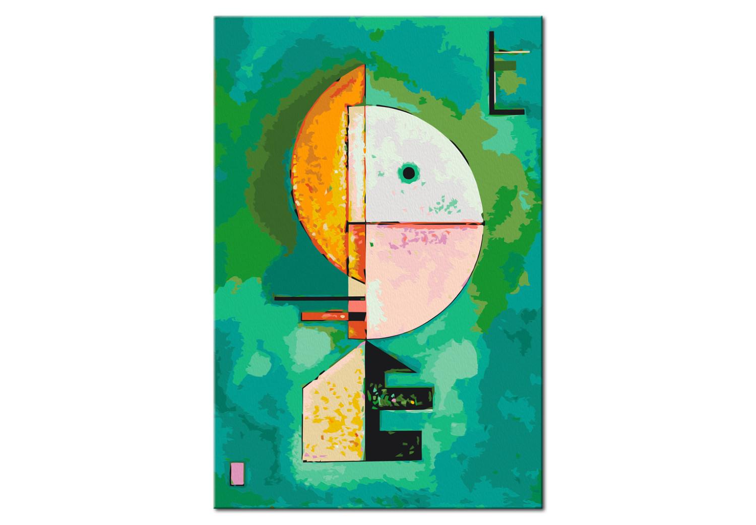 Cuadro numerado para pintar Vasily Kandinsky: Upward
