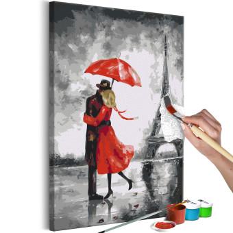 Cuadro para pintar con números Under the Umbrella
