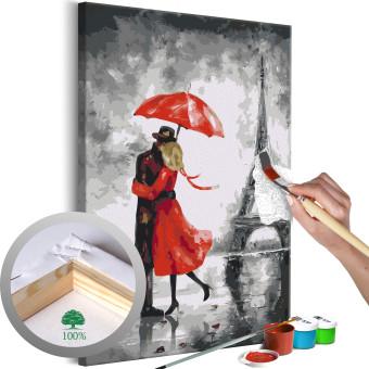 Cuadro para pintar con números Under the Umbrella