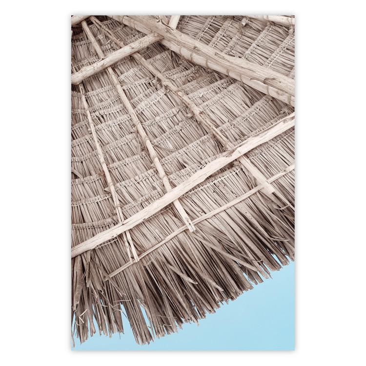 Textura exótica - tejado casa tropical cielo