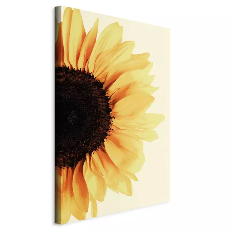 Cerca del sol (1 pieza) vertical - girasol en estilo boho