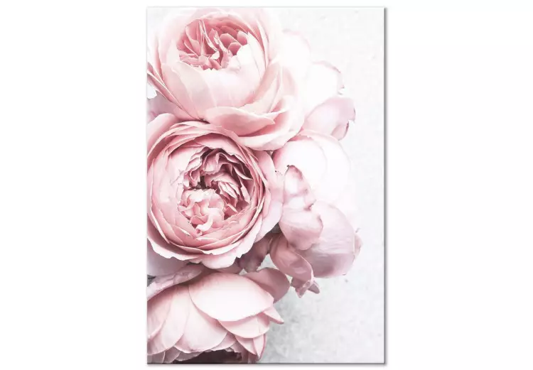 Aroma a rosas (1 pieza) vertical - flores rosas en estilo boho