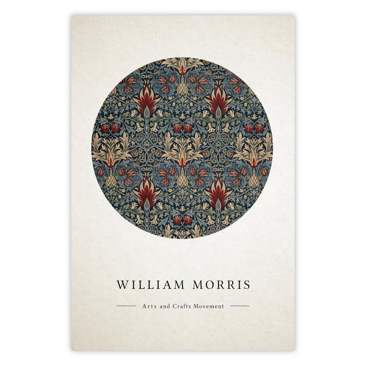 Para William Morris - letras inglesas y adornos abstractos