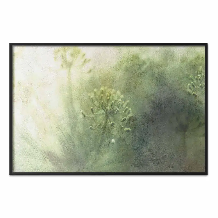 Pradera mayo - pradera y flores con luz brillante