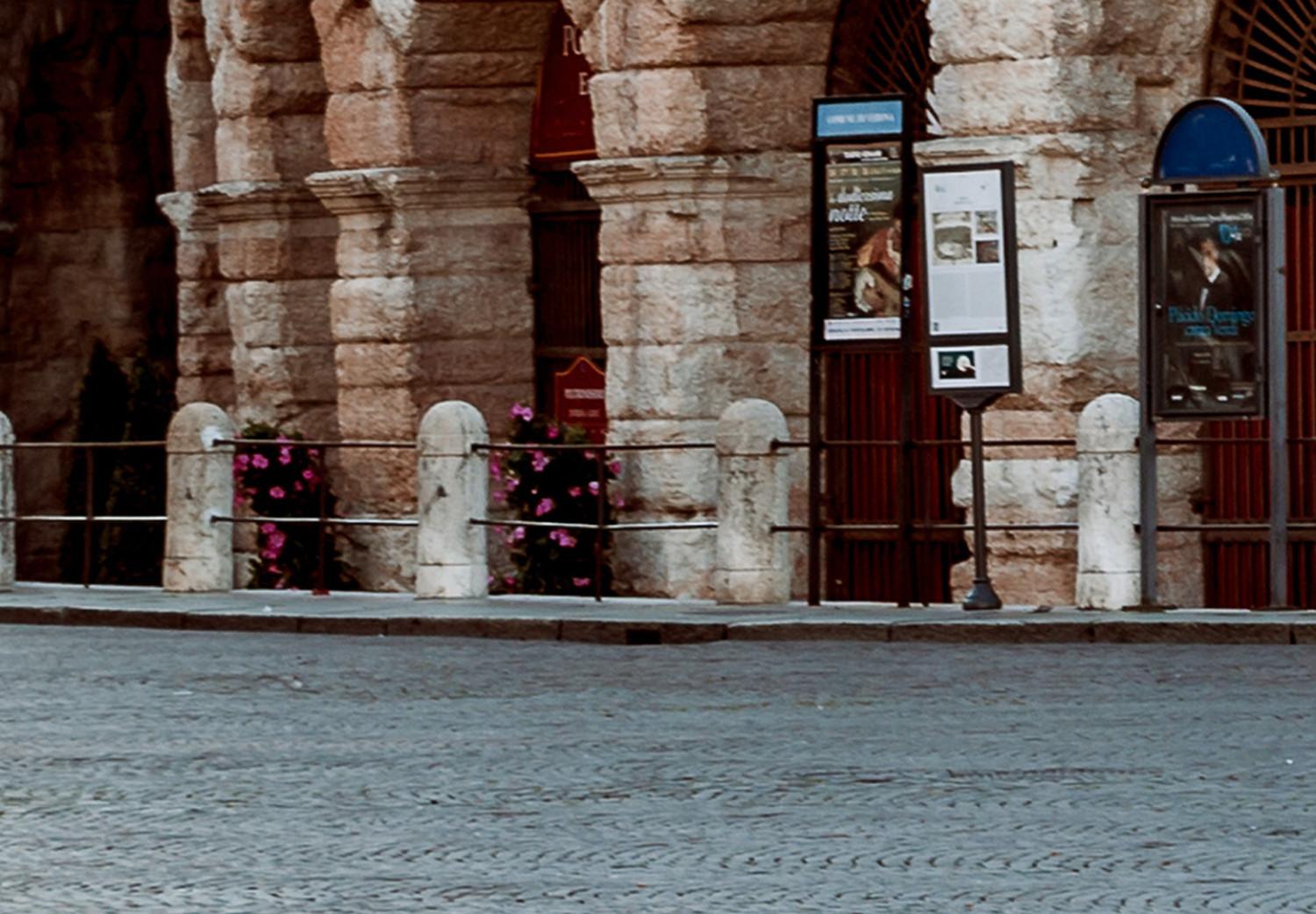 Cuadro decorativo Anfiteatro de Verona - foto de la arquitectura italiana al sol