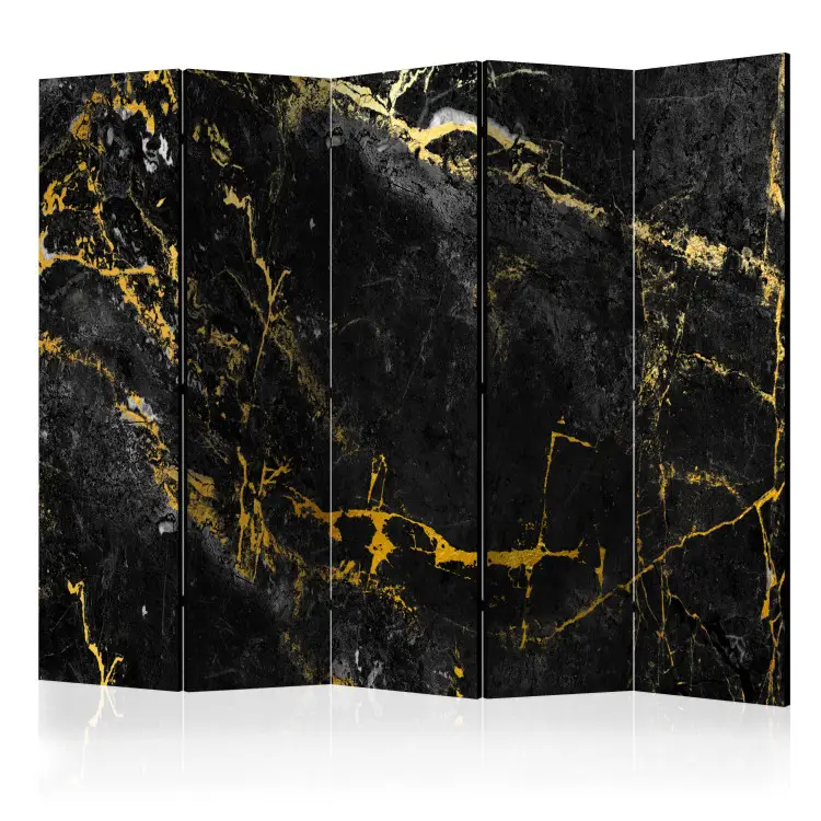 Elegancia negra II - textura de mármol negro