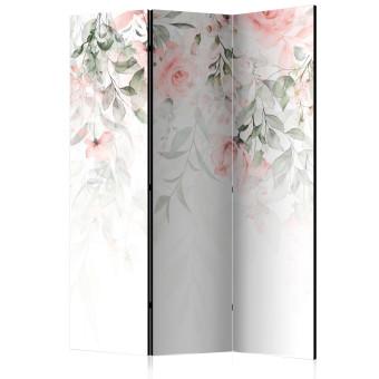 Biombo barato Waterfall of Roses - First Variant [Room Dividers]