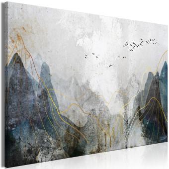 Cuadro moderno Misty Mountain Pass (1 Part) Wide