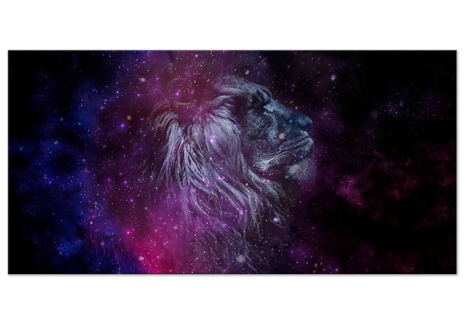 Cuadro XXL Cosmic Lion II [Large Format]
