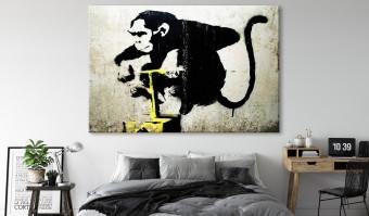 Cuadro XXL Monkey TNT Detonator by Banksy [Large Format]