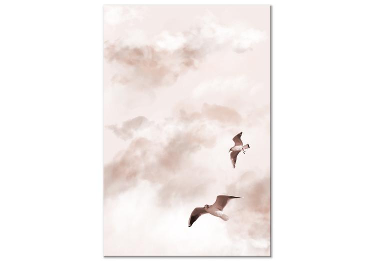 Amantes cielo (1 pieza) vertical - pájaros en cielo