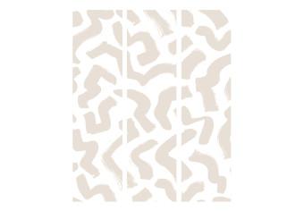 Biombo decorativo Beige Pattern [Room Dividers]