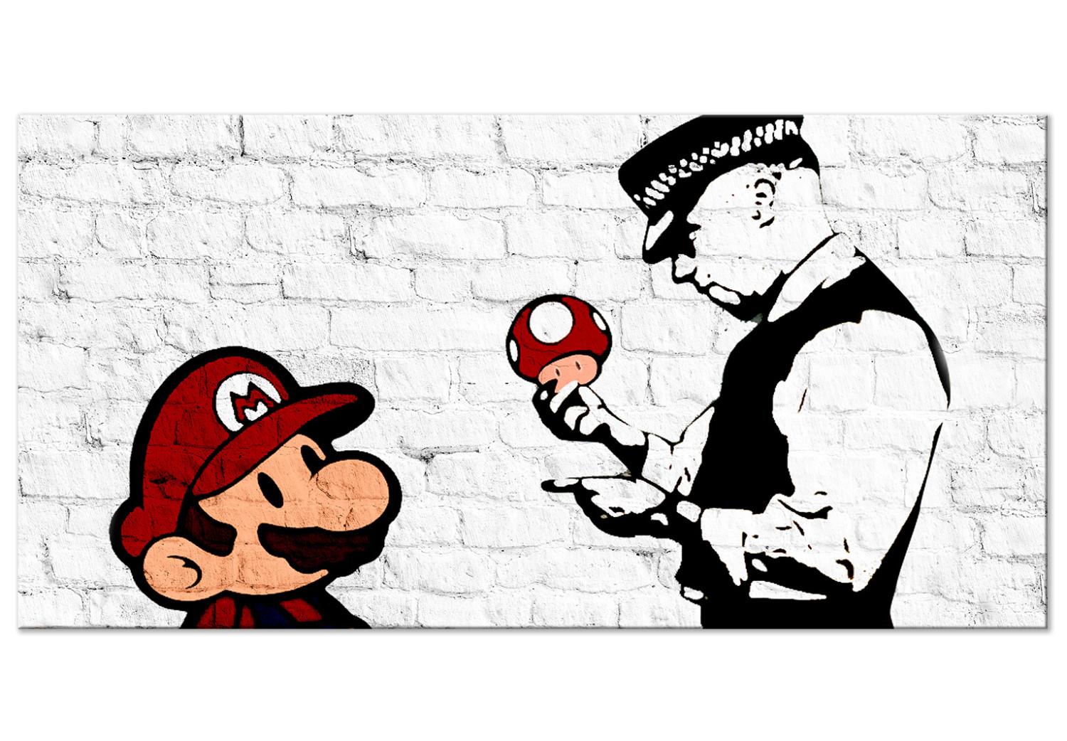 Cuadro XXL Mario Bros (Banksy) II [Large Format]