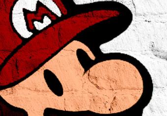 Cuadro XXL Mario Bros (Banksy) II [Large Format]