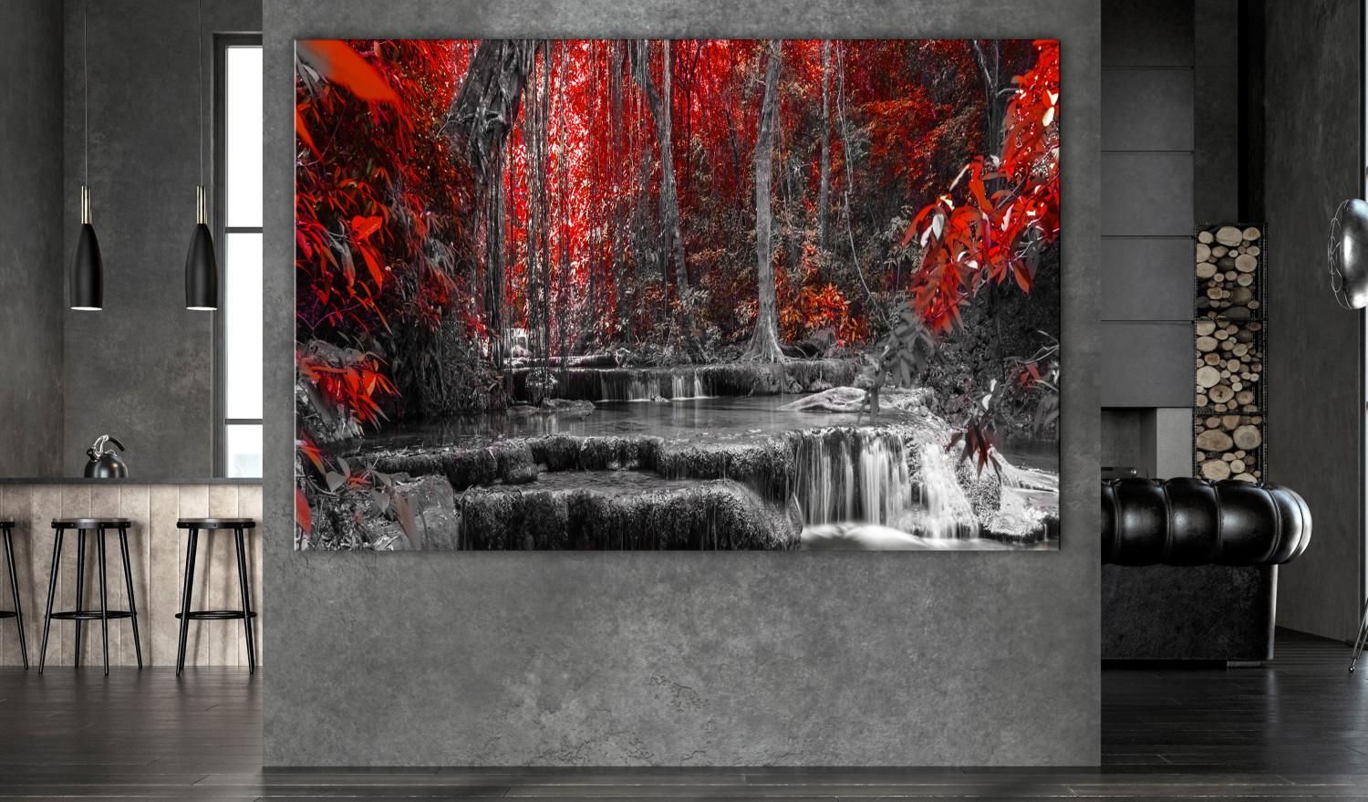 Cuadro XXL Infernal Waterfall [Large Format]