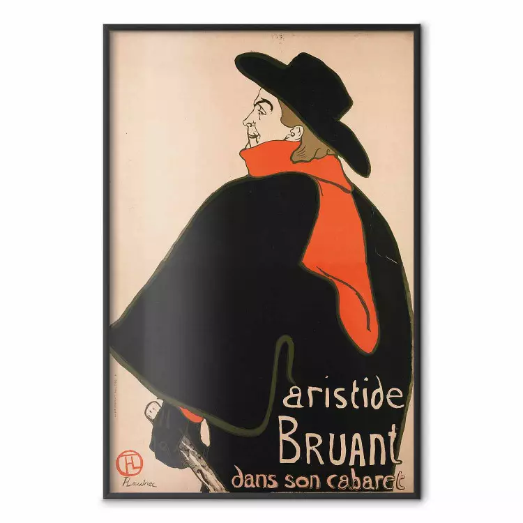 Aristide Bruant: En su cabaret - letra en francés y hombre