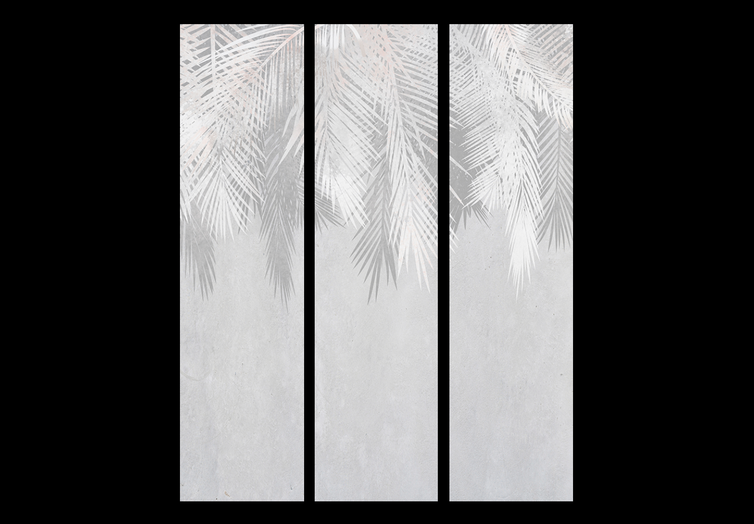 Biombo decorativo Pale Palms [Room Dividers]