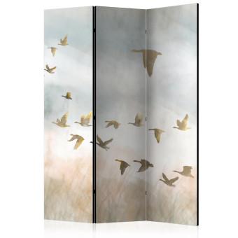 Biombo Golden Geese [Room Dividers]