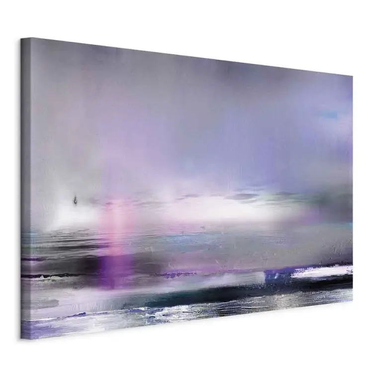 Atardecer púrpura ancho - abstracción con toque de violeta