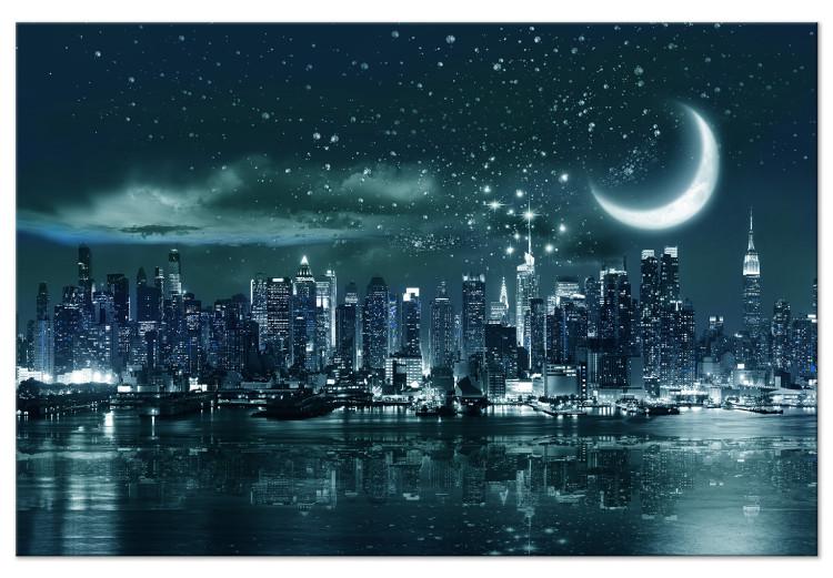 Luna sobre Manhattan (1 pieza) - Nueva York de noche