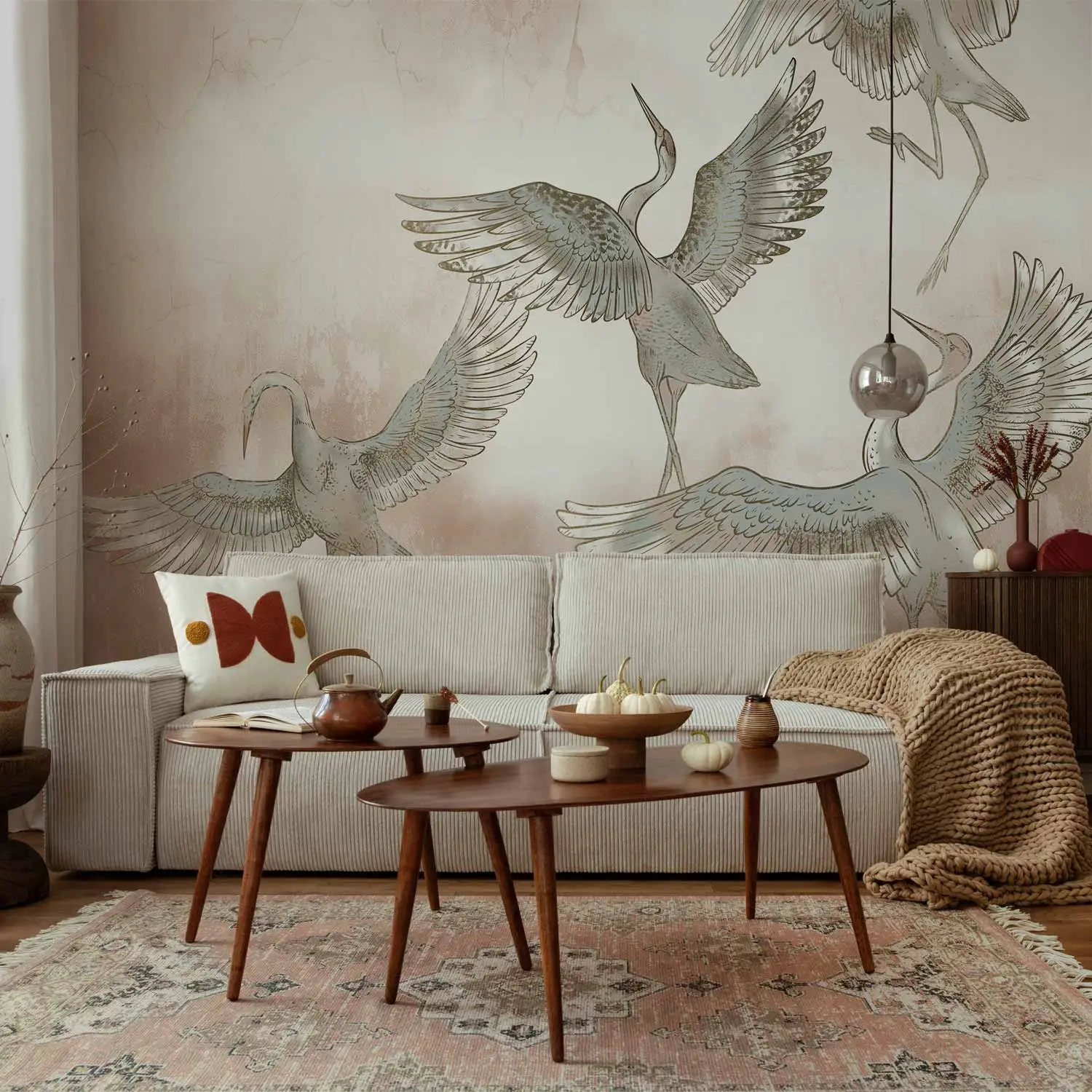 Melrose Arte De Pared Rectangular Enmarcado Con Pájaros Blancos Y Negros 12 X 19 Pulgadas