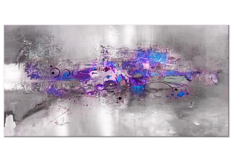 Transición (1 pieza) - abstracción moderna con acentos violetas