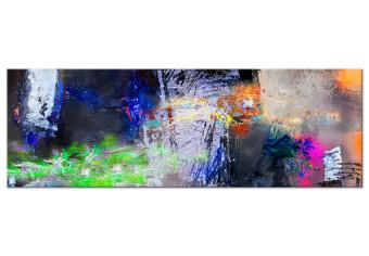 Cuadro moderno Manchas de colores (1 pieza) - abstracción artística coloreada