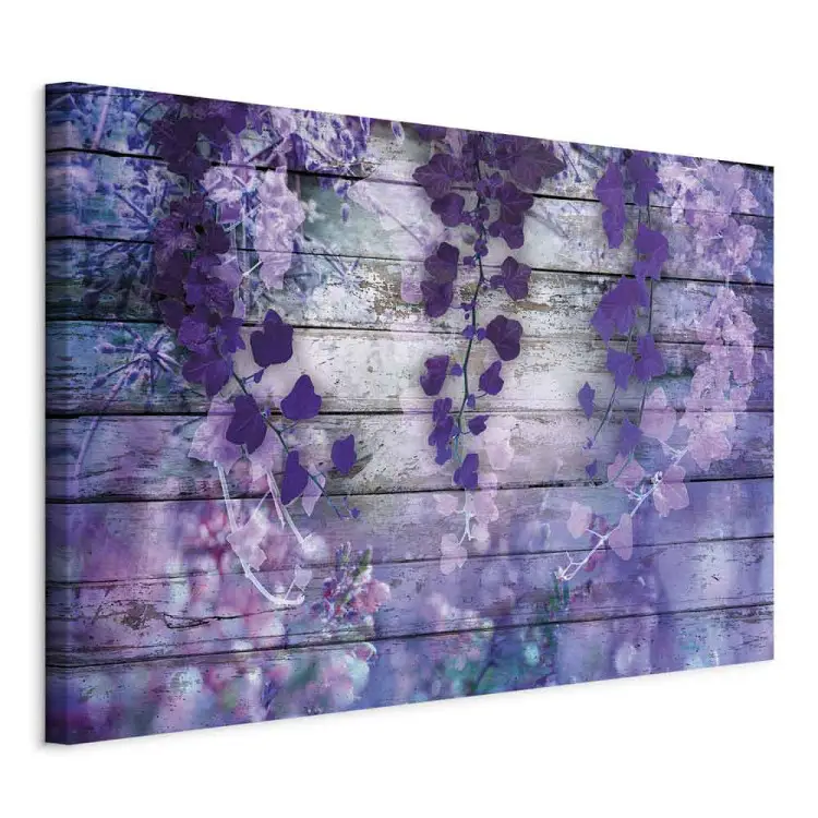 Encanto lavanda ancho - flores moradas tablas