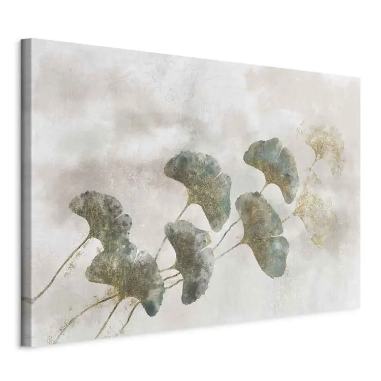 Ginko al atardecer ancho - plantas de estilo boho