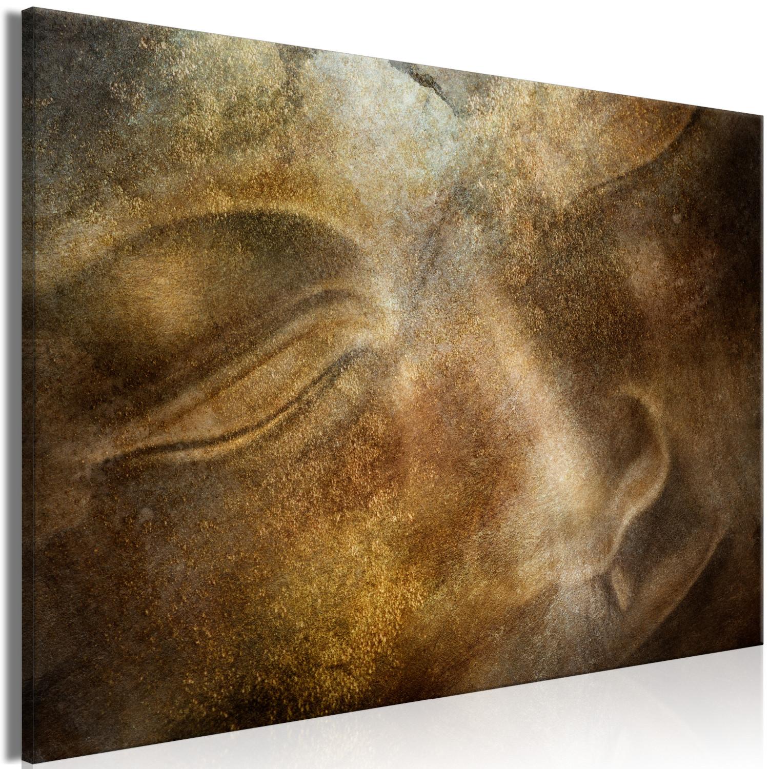 Cuadro moderno Pensamientos Buda (1 pieza) ancho - estilo Zen